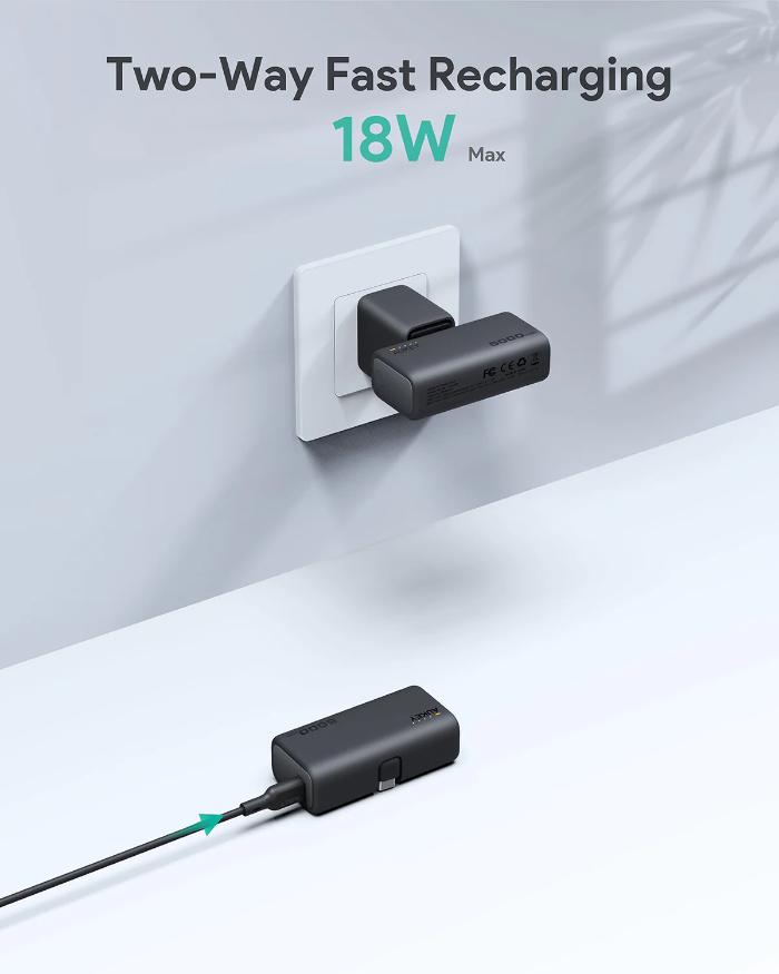 Shop and buy AUKEY PB-Y59 Spark Mini 5000mAh 22.5W Compact Powerbank with USB-C Connector Kickstand Fast Charging| Casefactorie® online with great deals and sales prices with fast and safe shipping. Casefactorie is the largest Singapore official authorised retailer for the largest collection of mobile premium accessories.