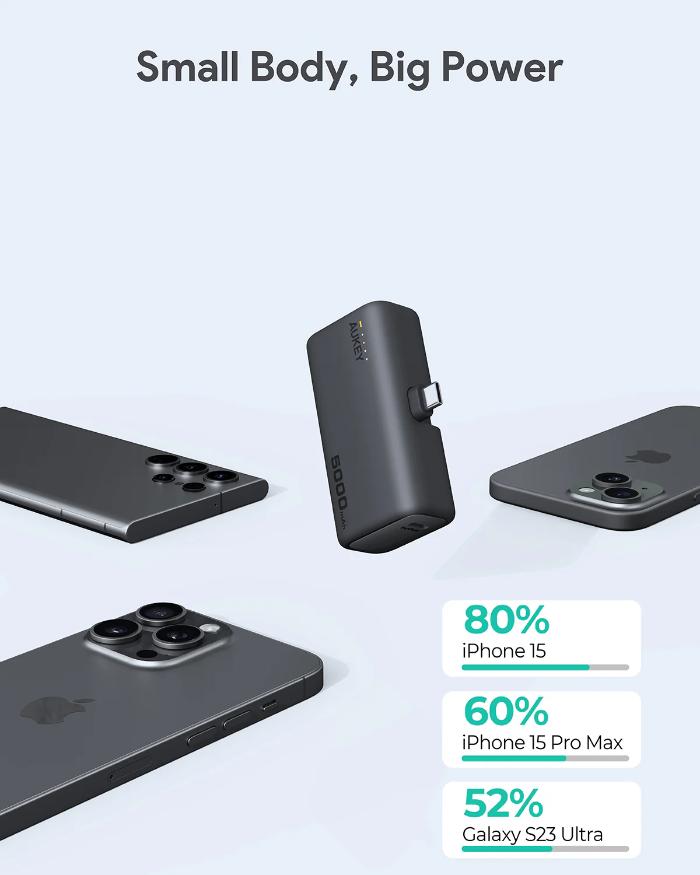 Shop and buy AUKEY PB-Y59 Spark Mini 5000mAh 22.5W Compact Powerbank with USB-C Connector Kickstand Fast Charging| Casefactorie® online with great deals and sales prices with fast and safe shipping. Casefactorie is the largest Singapore official authorised retailer for the largest collection of mobile premium accessories.