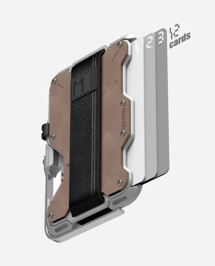 AULUMU G03 Multi-Tool Magnetic Metal Wallet