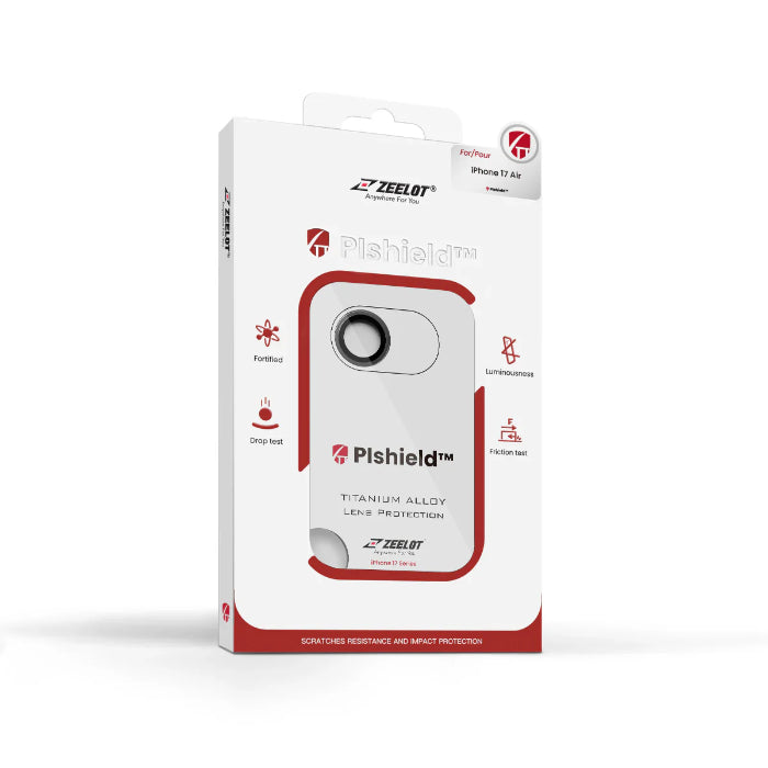 ZEELOT Pishield Titanium Alloy Lens Protector for iPhone Air 6.5" (2025)