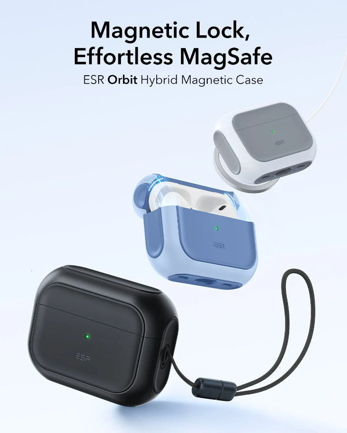 ESR Orbit Hybrid Case for AirPods Pro 3 (2025) with HaloLock