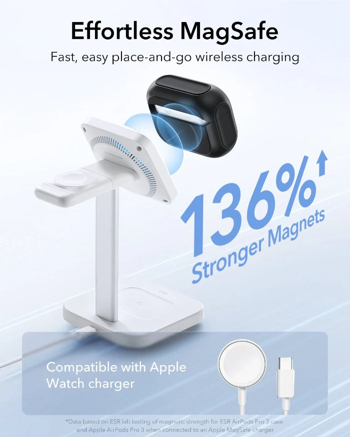 ESR Orbit Hybrid Case for AirPods Pro 3 (2025) with HaloLock