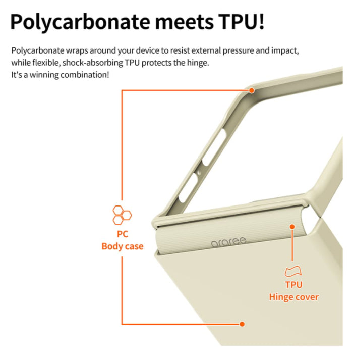 Araree Aero Flex Magnetic Case for Samsung Galaxy Z Flip 7 (2025)