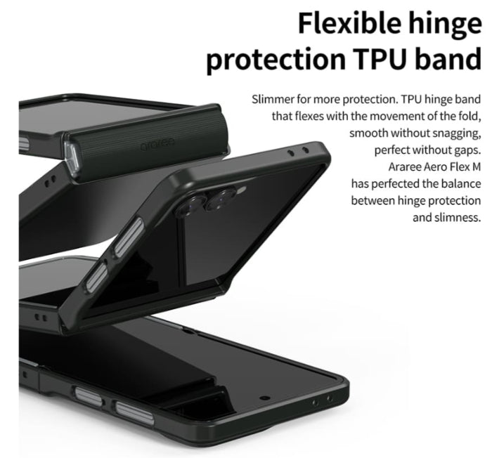 Araree Aero Flex Magnetic Case for Samsung Galaxy Z Flip 7 (2025)