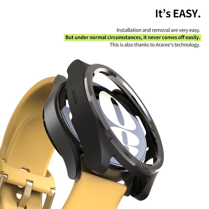 Shop and buy Araree Amy Protection Case for Samsung Galaxy Watch 7 (2024) Absorbs Shock Exceptional fit| Casefactorie® online with great deals and sales prices with fast and safe shipping. Casefactorie is the largest Singapore official authorised retailer for the largest collection of mobile premium accessories.