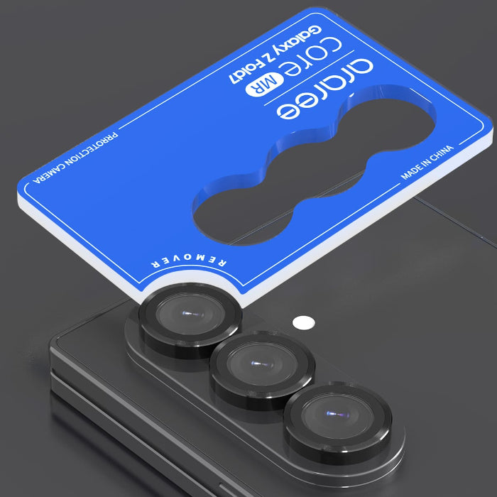 Araree Core Camera Metal Frame Lens Protector for Samsung Galaxy Z Fold 7 (2025) on a white background