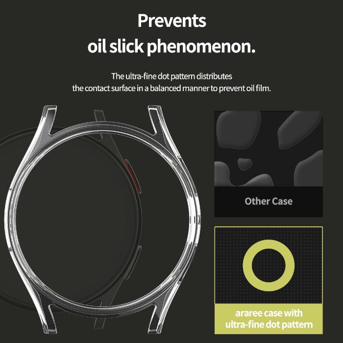 Shop and buy Araree Nukin Protection Case Samsung Galaxy Watch 7 (2024) Long-lasting transparency Full-functionality| Casefactorie® online with great deals and sales prices with fast and safe shipping. Casefactorie is the largest Singapore official authorised retailer for the largest collection of mobile premium accessories.