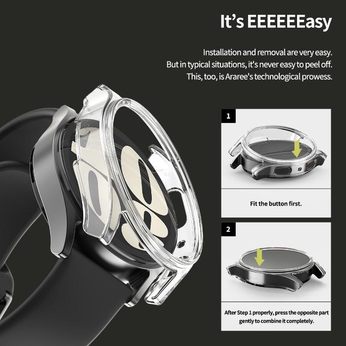 Shop and buy Araree Nukin Protection Case Samsung Galaxy Watch 7 Ultra (2024)Long-lasting transparency| Casefactorie® online with great deals and sales prices with fast and safe shipping. Casefactorie is the largest Singapore official authorised retailer for the largest collection of mobile premium accessories.