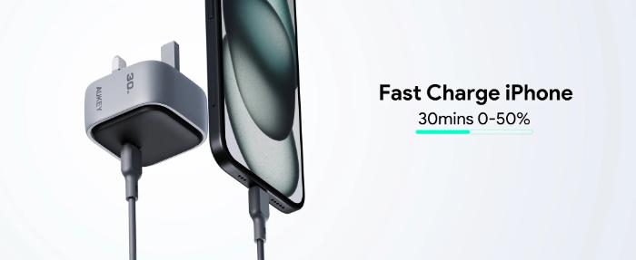 Shop and buy Aukey PA-C1 Comet 30W PD Wall Charger with GaN Technology| Casefactorie® online with great deals and sales prices with fast and safe shipping. Casefactorie is the largest Singapore official authorised retailer for the largest collection of mobile premium accessories.