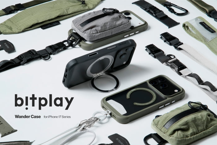 BITPLAY Wander Magnetic Case for iPhone 17 Air 6.5" (2025) with Ring Stand