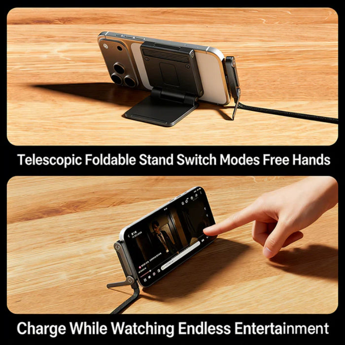 BASEMO 240W 4-in-1 Type-C Angled Stand Data Cable