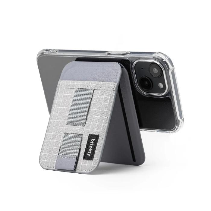 Shop and buy Bitplay Magnetic Wallet Stand V2 Multi-angle Card Holder with Hand-held Woven Strap Holds 3 cards| Casefactorie® online with great deals and sales prices with fast and safe shipping. Casefactorie is the largest Singapore official authorised retailer for the largest collection of mobile premium accessories.