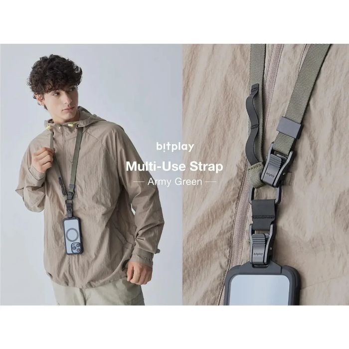 Shop and buy Bitplay Multi-Use Adventure Phone Strap V3 Adjustable Versatile Phone Lanyard Phone Case Camera Neck Strap| Casefactorie® online with great deals and sales prices with fast and safe shipping. Casefactorie is the largest Singapore official authorised retailer for the largest collection of mobile premium accessories.