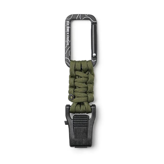 Shop and buy Bitplay Paracord Quick-Release Carabiner x Base550 KeyChain Clip Tactical Buckle American Paracord Material| Casefactorie® online with great deals and sales prices with fast and safe shipping. Casefactorie is the largest Singapore official authorised retailer for the largest collection of mobile premium accessories.