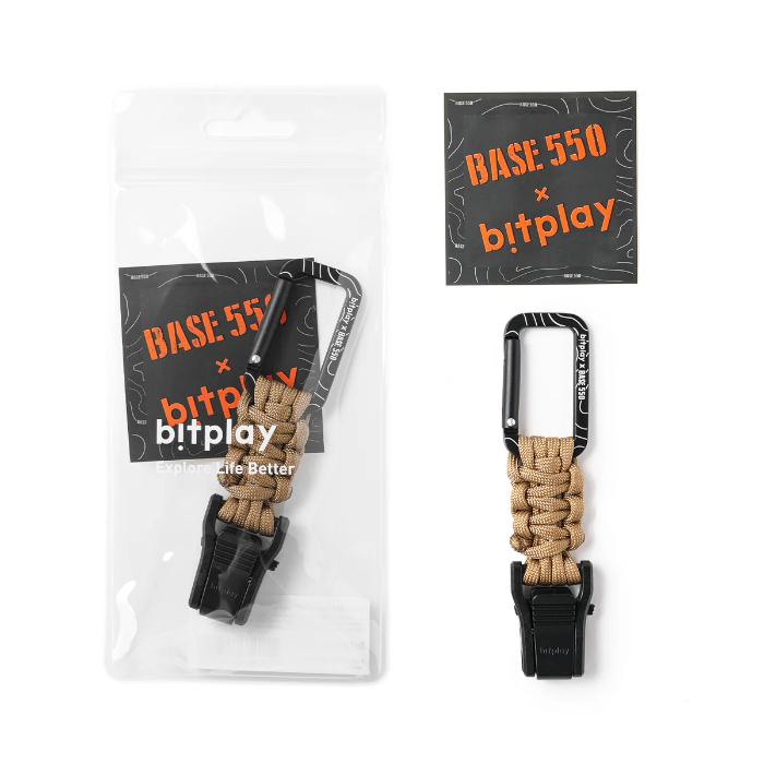 Shop and buy Bitplay Paracord Quick-Release Carabiner x Base550 KeyChain Clip Tactical Buckle American Paracord Material| Casefactorie® online with great deals and sales prices with fast and safe shipping. Casefactorie is the largest Singapore official authorised retailer for the largest collection of mobile premium accessories.