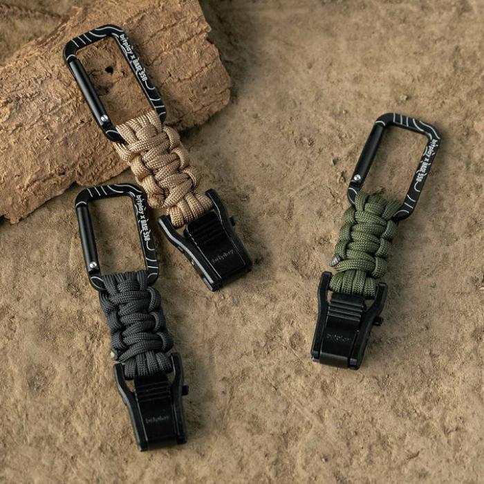 Shop and buy Bitplay Paracord Quick-Release Carabiner x Base550 KeyChain Clip Tactical Buckle American Paracord Material| Casefactorie® online with great deals and sales prices with fast and safe shipping. Casefactorie is the largest Singapore official authorised retailer for the largest collection of mobile premium accessories.