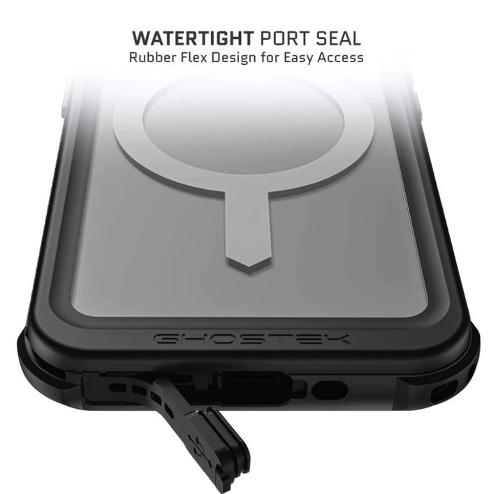 Shop and buy Ghostek Nautical 4 Extreme Waterproof Case for iPhone 15 Pro Max (2023) with Belt Clip Shockproof| Casefactorie® online with great deals and sales prices with fast and safe shipping. Casefactorie is the largest Singapore official authorised retailer for the largest collection of mobile premium accessories.