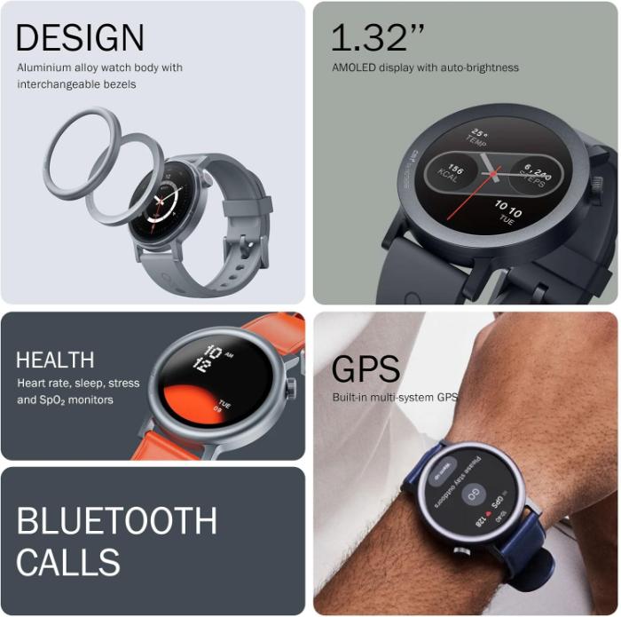 Shop and buy CMF Watch Pro 2 Smart Watch with Interchangeable Bezel, AMOLED Display, Built-in Multi-system GPS| Casefactorie® online with great deals and sales prices with fast and safe shipping. Casefactorie is the largest Singapore official authorised retailer for the largest collection of mobile premium accessories.