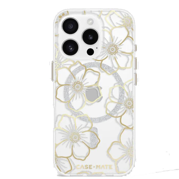 Shop and buy Case-Mate Floral Gems Magnetic Case for iPhone 16 Pro 6.3" (2024) Shockproof MagSafe| Casefactorie® online with great deals and sales prices with fast and safe shipping. Casefactorie is the largest Singapore official authorised retailer for the largest collection of mobile premium accessories.