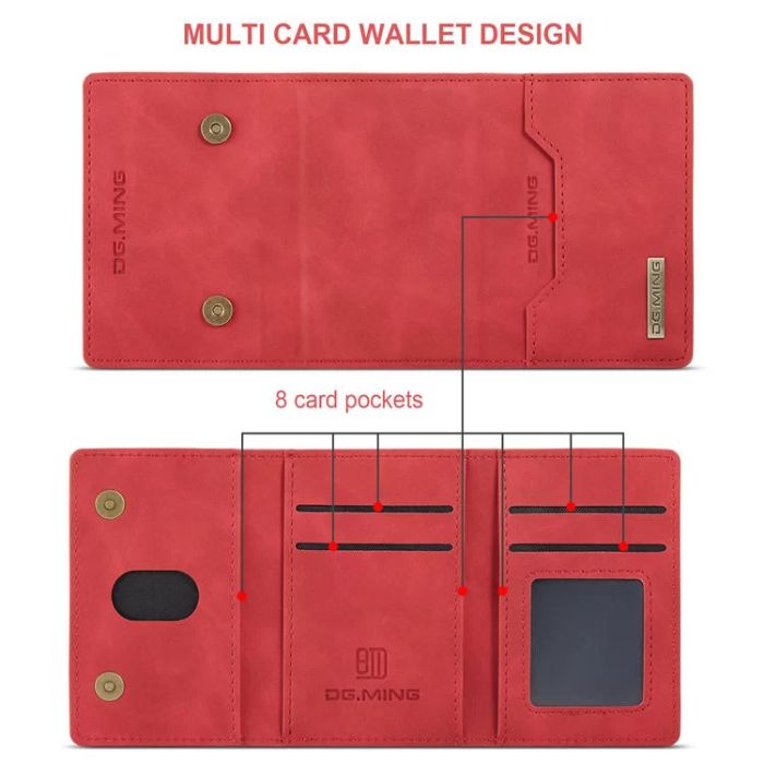 Shop and buy DG.MING Magnetic Card Holder Wallet Case for Samsung S22 Ultra/ S23 Plus/ S23 Ultra Kickstand| Casefactorie® online with great deals and sales prices with fast and safe shipping. Casefactorie is the largest Singapore official authorised retailer for the largest collection of mobile premium accessories.