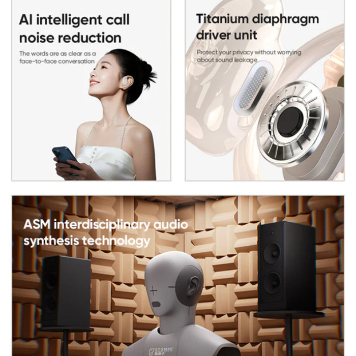 DMOOSTER A01 AI Wireless Bluetooth Earbuds