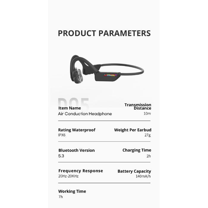 Shop and buy DMOOSTER D05 Bluetooth Neck Earphone Bluetooth 5.3 IPX6 Waterproof HiFi Sound Quality 10m Transmission Distance| Casefactorie® online with great deals and sales prices with fast and safe shipping. Casefactorie is the largest Singapore official authorised retailer for the largest collection of mobile premium accessories.