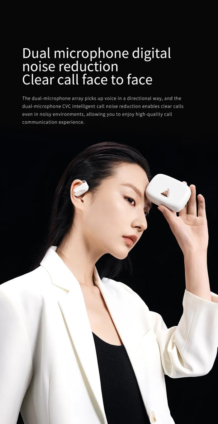 Shop and buy DMOOSTER D13 Open-Ear Bluetooth 5.3 Wireless Earphones 6-8 hours music playback time| Casefactorie® online with great deals and sales prices with fast and safe shipping. Casefactorie is the largest Singapore official authorised retailer for the largest collection of mobile premium accessories.