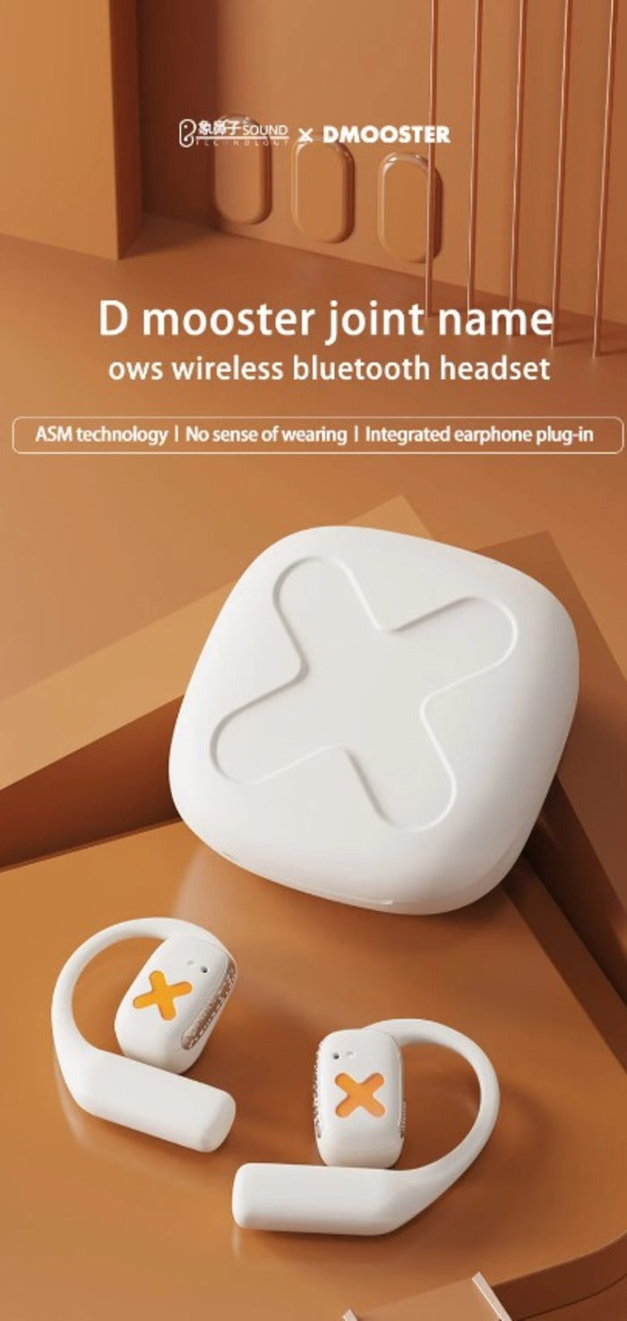 Shop and buy DMOOSTER D39 Pro Open-Ear Bluetooth 5.3 Wireless Earphones ANC active noise reduction Dual microphones | Casefactorie® online with great deals and sales prices with fast and safe shipping. Casefactorie is the largest Singapore official authorised retailer for the largest collection of mobile premium accessories.