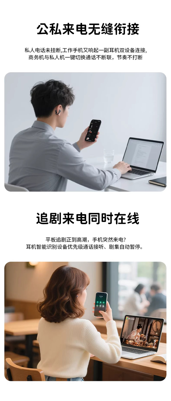 DMOOSTER D93 BT V6.0 AI Translation Bluetooth Earbuds