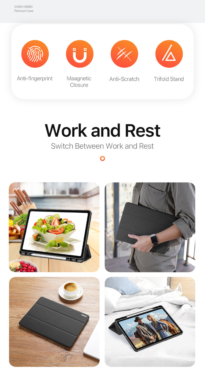 Dux Ducis Domo Protection Case for Samsung Galaxy Tab S11 (2025)