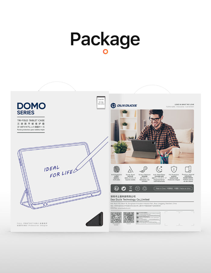 Dux Ducis Domo Protection Case for Samsung Galaxy Tab S11 Ultra (2025)