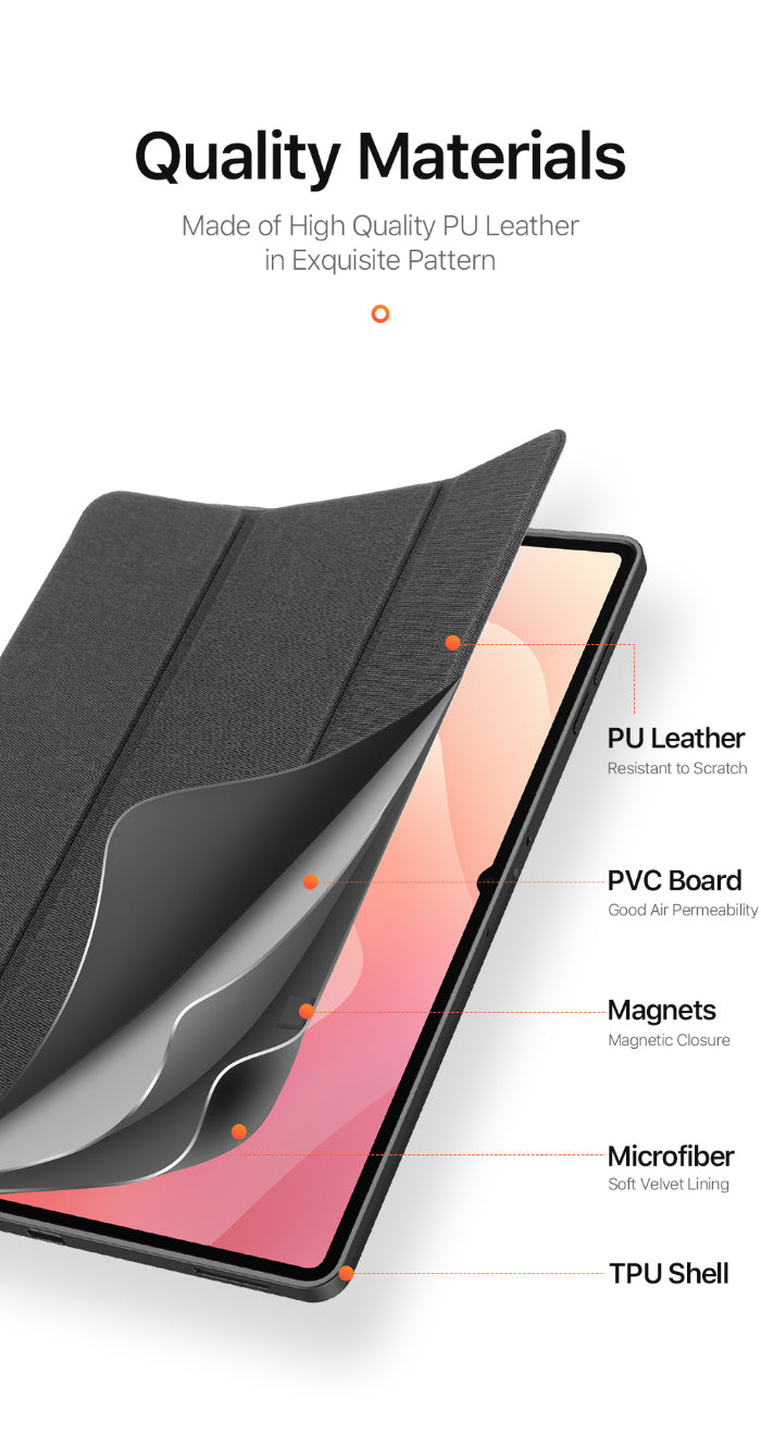 Dux Ducis Domo Protection Case for Samsung Galaxy Tab S11 Ultra (2025)