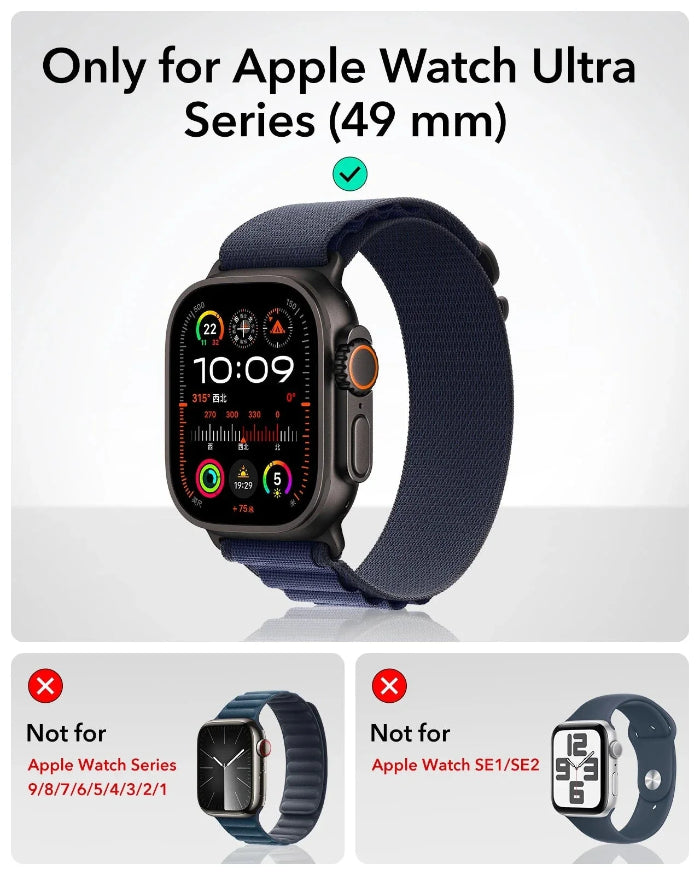 ESR Armorite Ultra-Tough Protection Set for Apple Watch Ultra 1/2/3