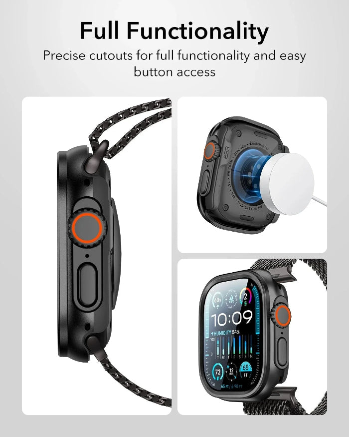 ESR Armorite Ultra-Tough Protection Set for Apple Watch Ultra 1/2/3