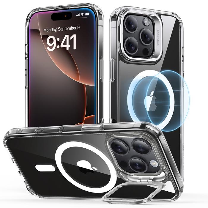 ESR Classic Hybrid HaloLock Case for iPhone 16 Pro Max 6.9" (2024) wit