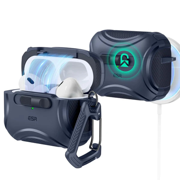 ESR Cyber Armor FlickLock Case for AirPods Pro 3 (2025) with HaloLock