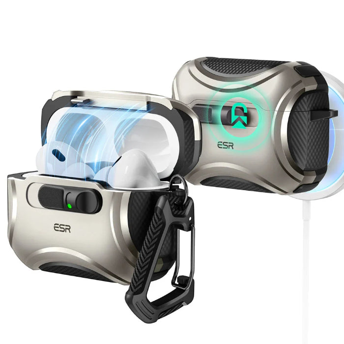 ESR Cyber Armor FlickLock Case for AirPods Pro 3 (2025) with HaloLock