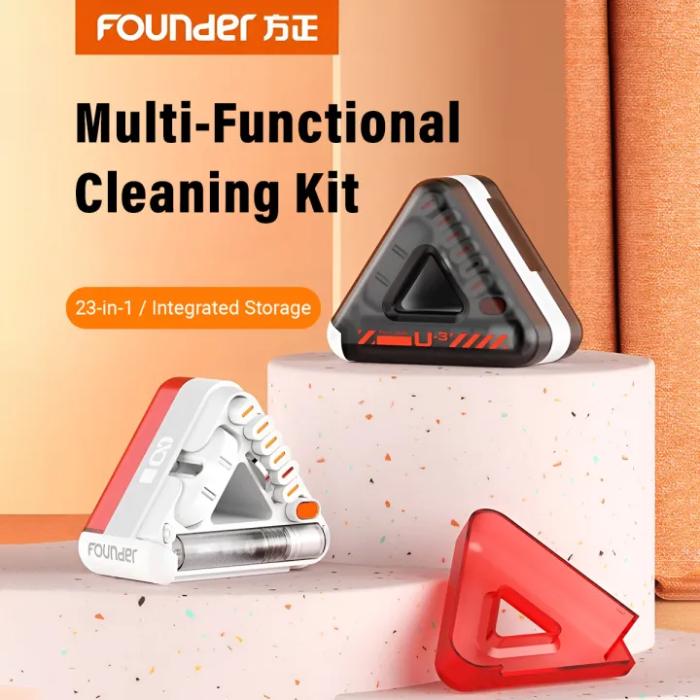 Shop and buy FOUNDER Q5 23-in-1 Multi-Functional Cleaning Set Keyboard Camera Lens Earphone Cleaning Portable| Casefactorie® online with great deals and sales prices with fast and safe shipping. Casefactorie is the largest Singapore official authorised retailer for the largest collection of mobile premium accessories.