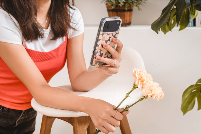 SwitchEasy Fleur M 3D Pattern Protective Case for iPhone 17 Pro Max 6.9" (2025)