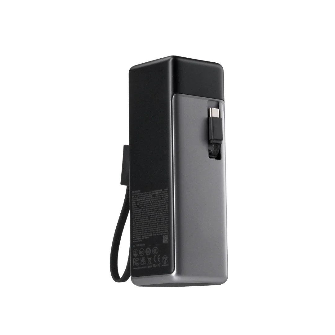 SHARGE HyperTower 170W 25,000mAh Power Bank With Built in 2 CC Cable