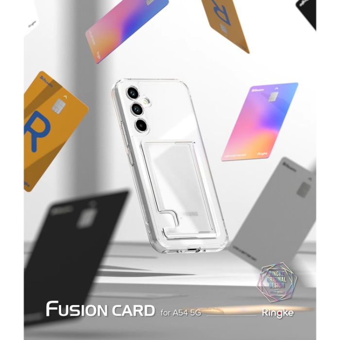 Shop and buy Ringke Fusion Card Case for Samsung Galaxy A54 (2023) Card Holder Shockproof Clear or Matte| Casefactorie® online with great deals and sales prices with fast and safe shipping. Casefactorie is the largest Singapore official authorised retailer for the largest collection of mobile premium accessories.