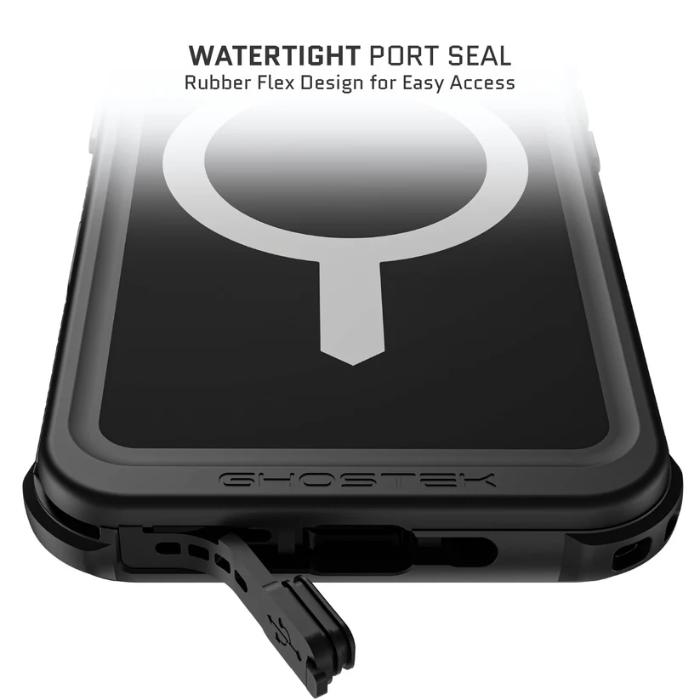 Ghostek Nautical 4 Extreme Waterproof Case for iPhone 16 Pro 6.3" (2024) with Holster