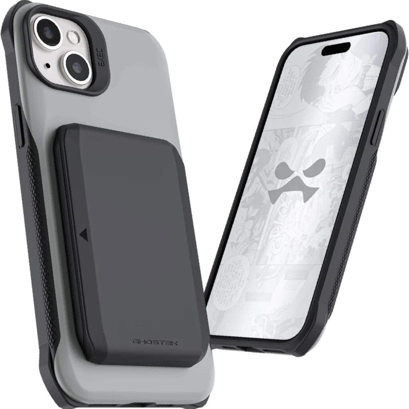 Shop and buy Ghostek Exec 6 Magnetic Wallet Cardholder Case for iPhone 15 (2023) Shockproof Holds up to 3 Cards| Casefactorie® online with great deals and sales prices with fast and safe shipping. Casefactorie is the largest Singapore official authorised retailer for the largest collection of mobile premium accessories.