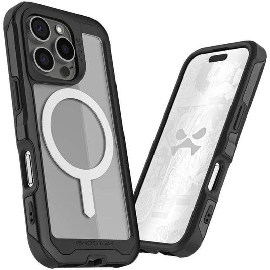 Shop and buy Ghostek Atomic Slim 4 Aluminum Case for iPhone 16 Pro 6.3" (2024) MagSafe Shockproof Secure Grip| Casefactorie® online with great deals and sales prices with fast and safe shipping. Casefactorie is the largest Singapore official authorised retailer for the largest collection of mobile premium accessories.