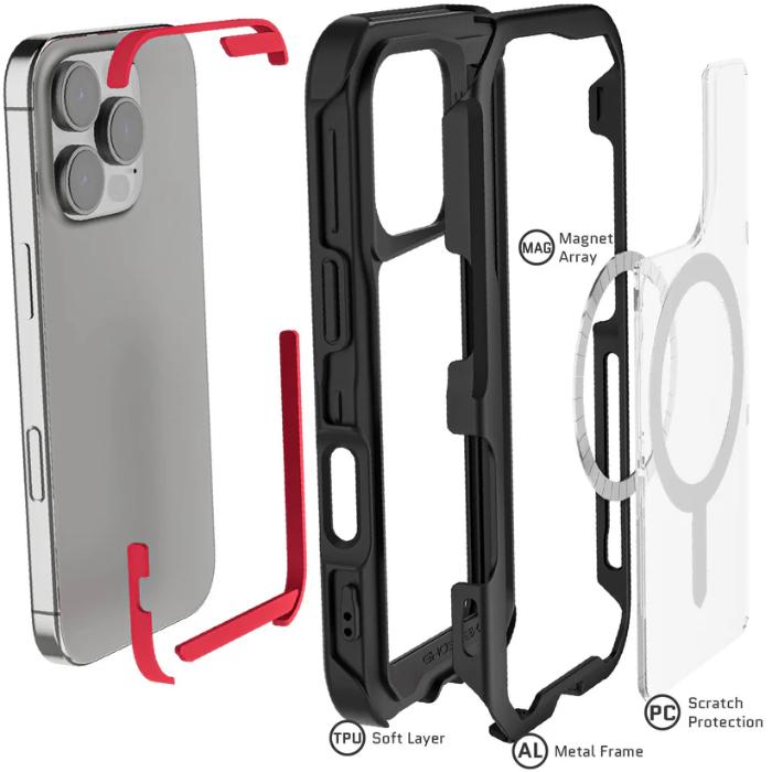 Ghostek Atomic Slim 4 Aluminum Case for iPhone 16 Pro 6.3" (2024)