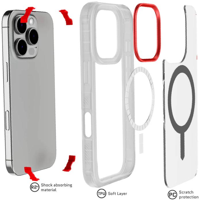 Ghostek Covert 7 Protection Case for iPhone 16 Pro 6.3" (2024)