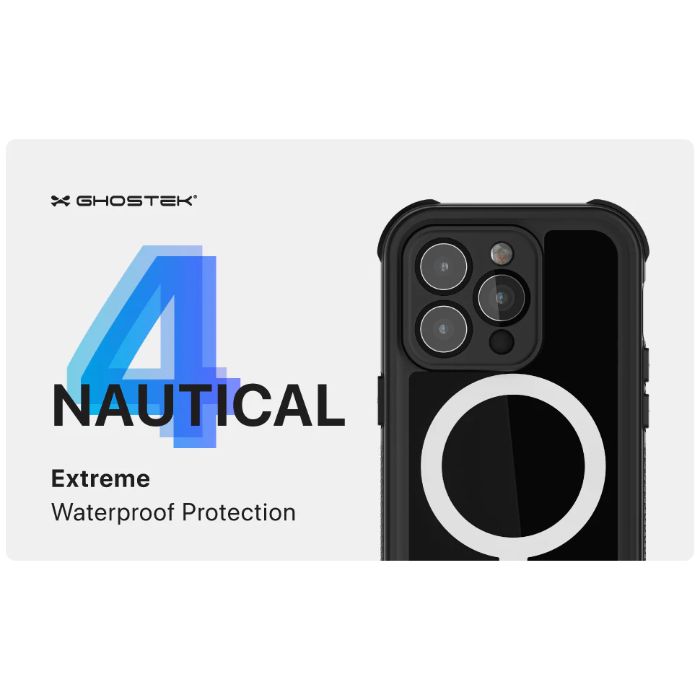 Shop and buy Ghostek Nautical 4 Extreme Waterproof Case iPhone 14 Pro Max (2022) Shockproof Built-In Screen Protector| Casefactorie® online with great deals and sales prices with fast and safe shipping. Casefactorie is the largest Singapore official authorised retailer for the largest collection of mobile premium accessories.