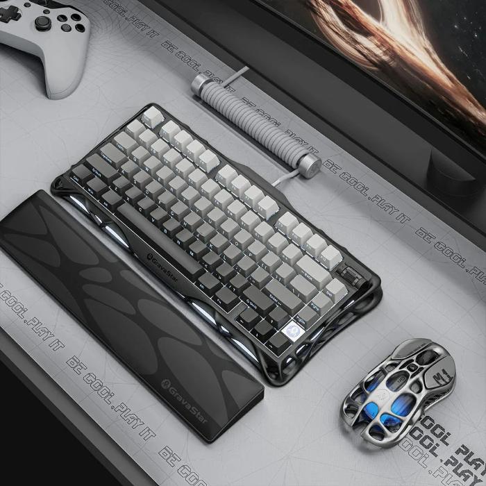 Shop and buy GravaStar Mercury K1 75% Wireless Mechanical Gaming Keyboard Tri-mode connectivity Programmable control knob| Casefactorie® online with great deals and sales prices with fast and safe shipping. Casefactorie is the largest Singapore official authorised retailer for the largest collection of mobile premium accessories.