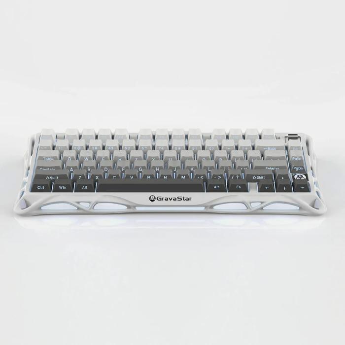 Shop and buy GravaStar Mercury K1 75% Wireless Mechanical Gaming Keyboard Tri-mode connectivity Programmable control knob| Casefactorie® online with great deals and sales prices with fast and safe shipping. Casefactorie is the largest Singapore official authorised retailer for the largest collection of mobile premium accessories.