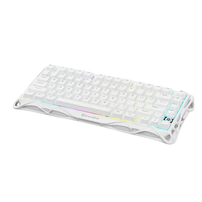 Shop and buy GravaStar Mercury K1 Lite 75% Wireless Mechanical Gaming Keyboard Tri-mode connectivity Programmable control knob| Casefactorie® online with great deals and sales prices with fast and safe shipping. Casefactorie is the largest Singapore official authorised retailer for the largest collection of mobile premium accessories.